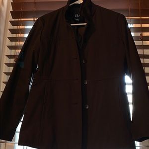 Gap black rain jacket